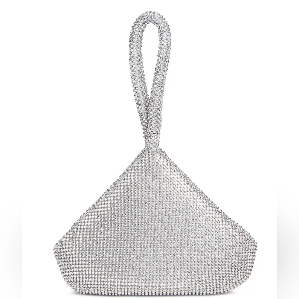 I.N.C Doris Sparkle Mesh Pouch
